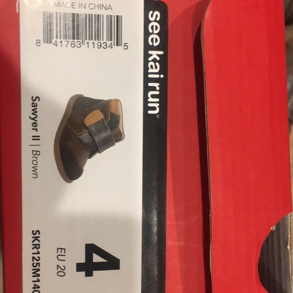 See Kia Run Sawyer II Brown Booties Size 4 - Picture 5 of 5